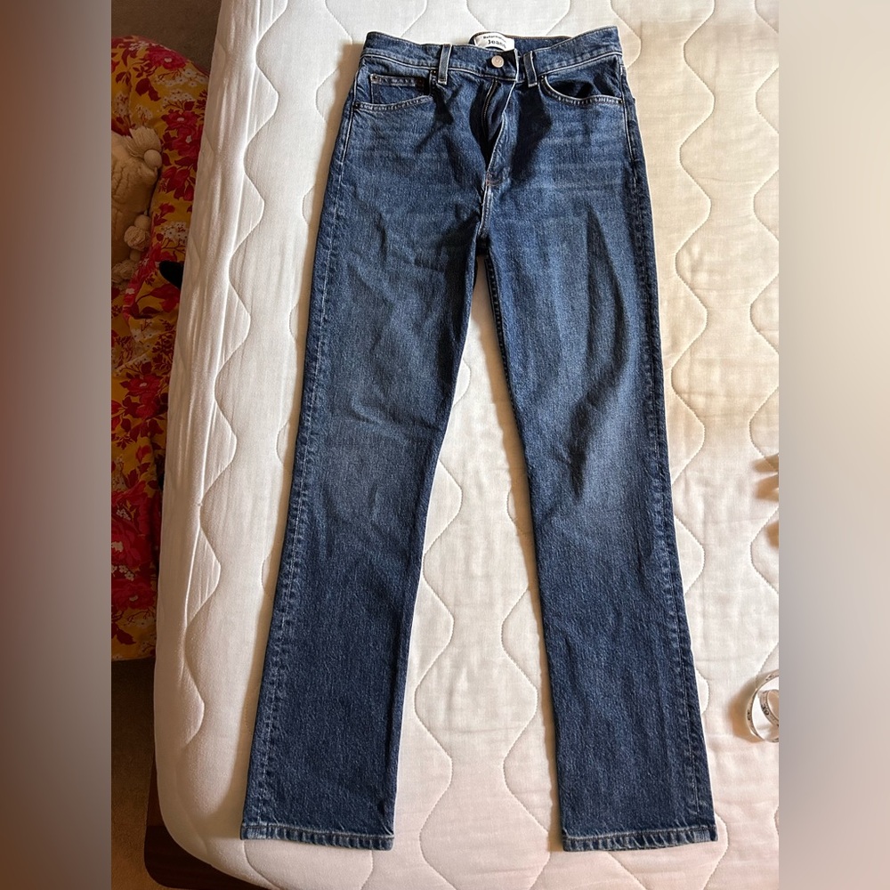 Reformation Liza High Rise Straight Jeans